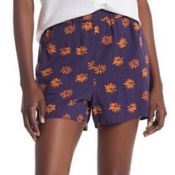 Madewell Floral Shorts L - Picture 1 of 5